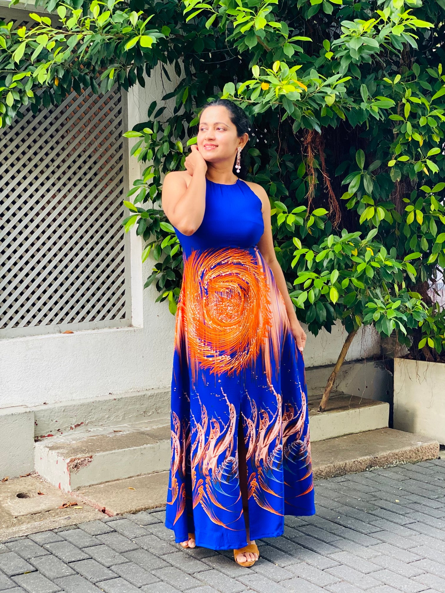 Summer Italian Crush Sleeveless Dress