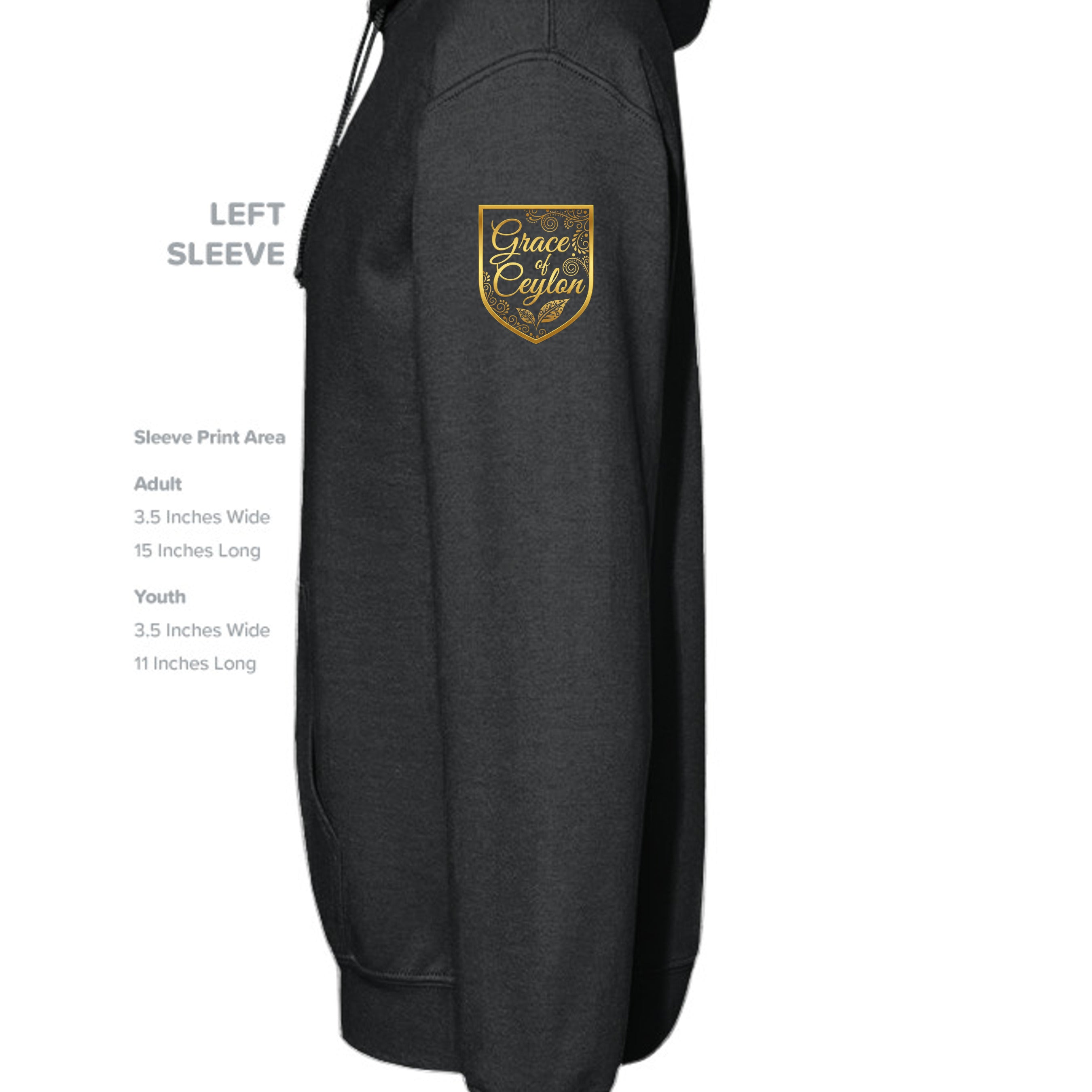 Black - IND280SL - SLEEVE_LEFT