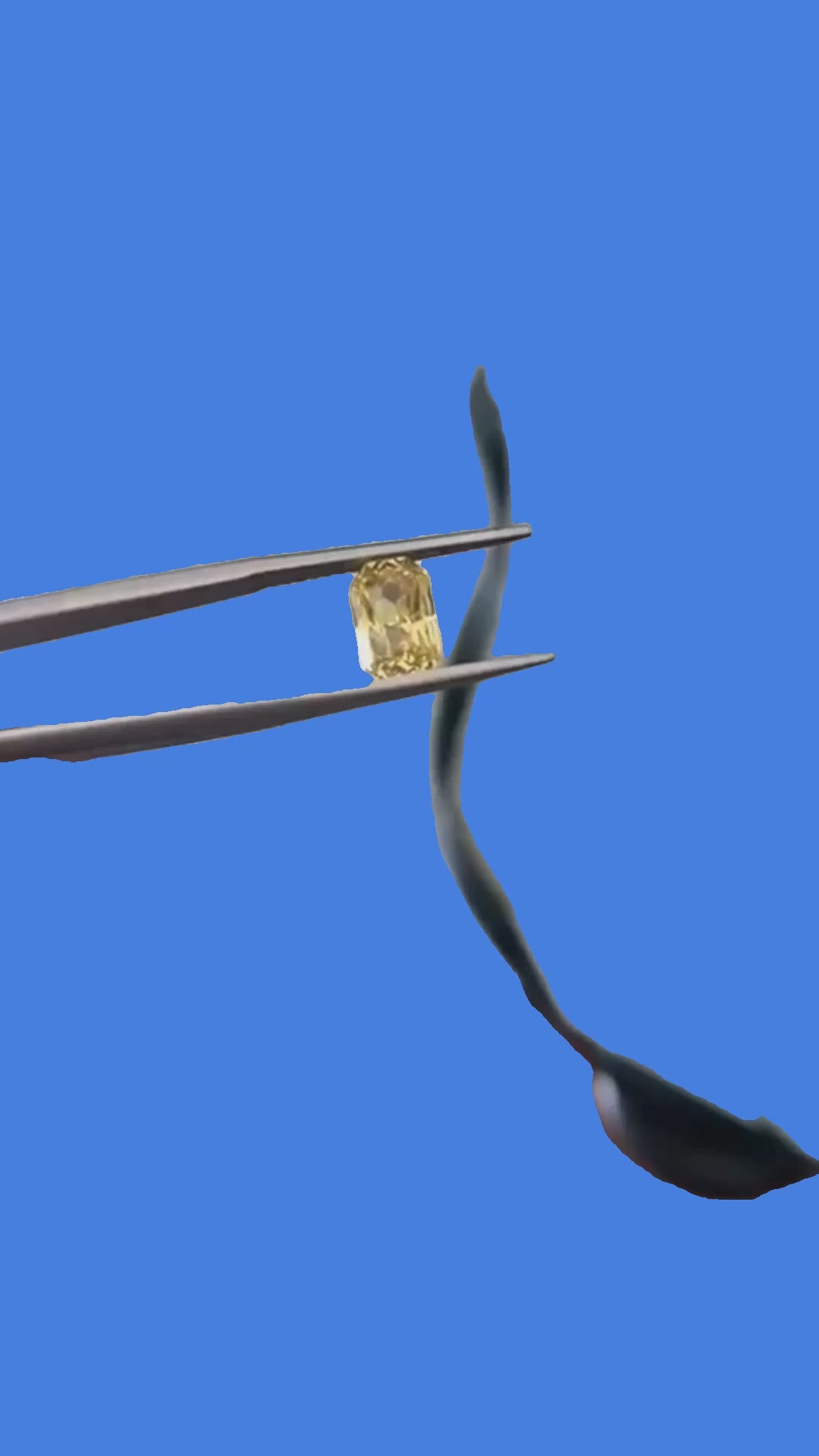 1.73 Ct Natural Ceylon Unheated Yellow Sapphire