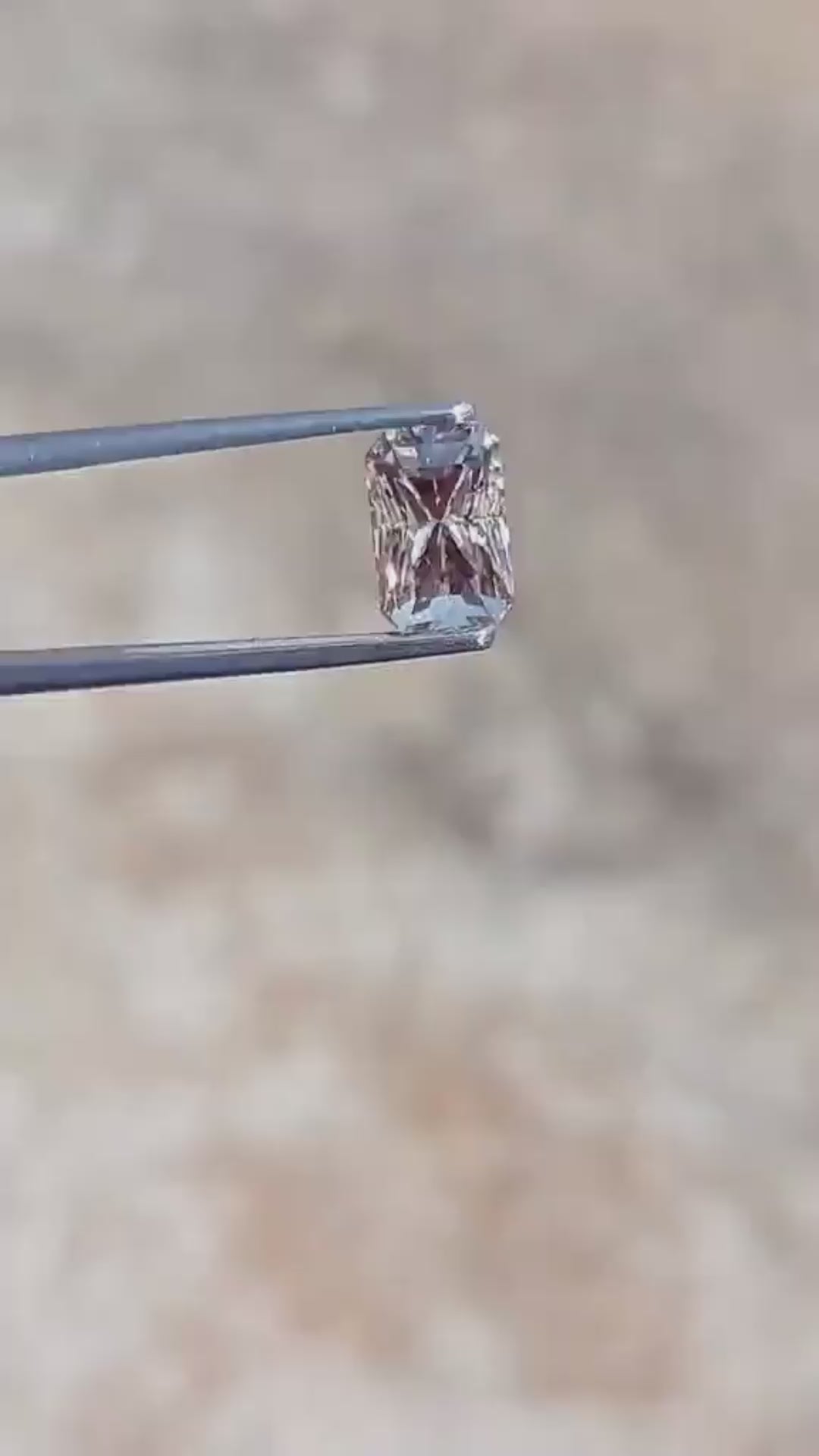 2.16 Ct Natural Ceylon Unheated Pinkish White Sapphire
